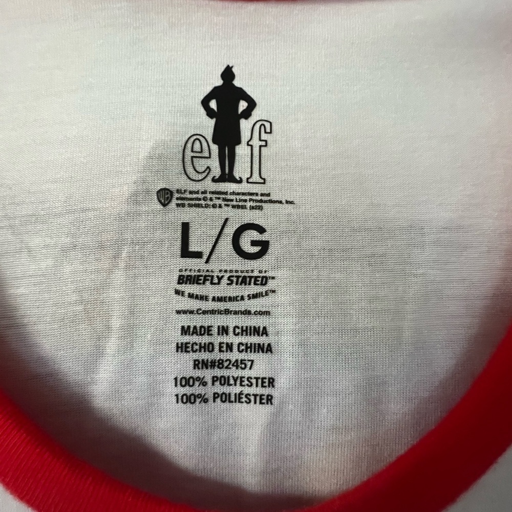Women’s Large PJ Elf Set - Picture 2 of 4